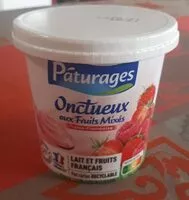 Mängden socker i Onctueux aux fruits mixés Fraise-Framboise