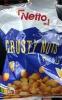 Mängden socker i crusty nuts