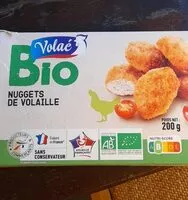 Mängden socker i Nuggets de volaille bio