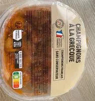 Mängden socker i Champignons à la grecque