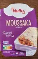 Mängden socker i Moussaka au boeuf