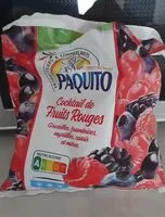 Mängden socker i Fruits rouges surgelés