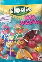 Mängden socker i mix sucettes