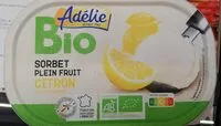 Mängden socker i sorbet plein de fruit
