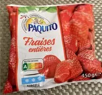 Mängden socker i Fraises entieres