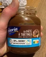 Mängden socker i Pâte à tartiner aux noisettes