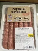 Mängden socker i chipolatas supérieures