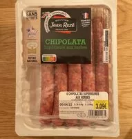 Mängden socker i Chipolata superieure aux herbes