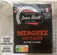 Mängden socker i Merguez