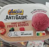 Mängden socker i Sorbet plein fruit
