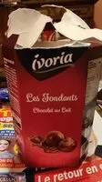 Mängden socker i Les fondants chocolat au lait