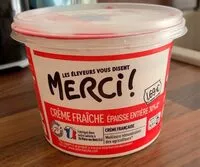 Mängden socker i Crème fraîche épaisse