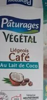 Mängden socker i Végétal liégeois café