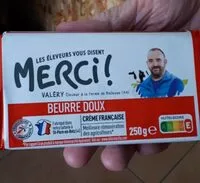 Mängden socker i Beurre doux