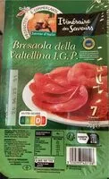 Mängden socker i Bresaola della Valtellina IGP