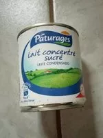 Mängden socker i Lait concentré sucré