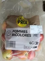 Mängden socker i Pommes bicolores
