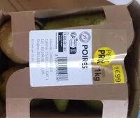Mängden socker i Poires