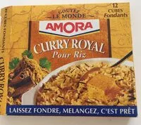 Mängden socker i Cubes Fondants Au Curry, 127 Grammes, Marque Amora