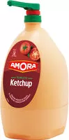 Mängden socker i Amora Ketchup jetbar 6kg