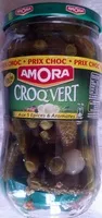 Mängden socker i Croq'Vert extra fins aux 5 épices & aromates