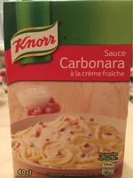 Mängden socker i 414G Sauce Pate Carbonara Knorr
