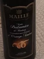 Mängden socker i Maille Vinaigre Balsamique de Modène Aromatisé Orange Amère