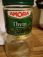 Mängden socker i Thym entier