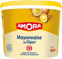 Mängden socker i Amora Mayonnaise De Dijon Seau 5L
