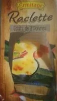 Mängden socker i Raclette - Éclats de 3 poivres