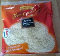 Mängden socker i Mélange râpé de fromages