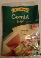 Mängden socker i Comté Râpé
