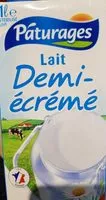Mängden socker i Lait demi-ecréme