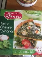 Mängden socker i Tarte chevre epinards
