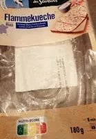 Mängden socker i Flammekueche