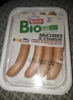 Mängden socker i Saucisses de Strasbourg