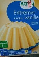 Mängden socker i Entremet saveur vanille