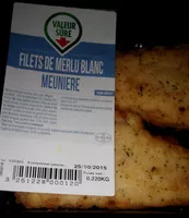 Mängden socker i Filets de Merlu blanc meuniere