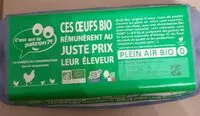 Mängden socker i Œufs bio