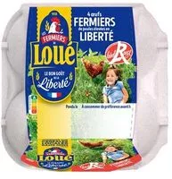Mängden socker i 4 oeufs fermiers label rouge de