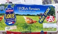 Mängden socker i 18 oeufs fermiers label rouge de