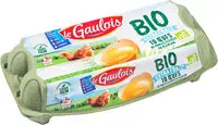 Mängden socker i 10 œufs Bio Extra-frais