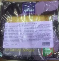 Mängden socker i Gateau Basque Boncolac