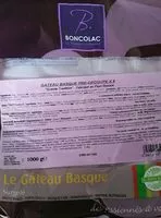 Mängden socker i Le gâteau basque surgelé