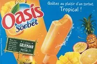 Mängden socker i Oasis sorbet Tropical