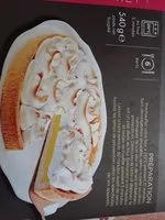Mängden socker i Tarte au citron meringuée