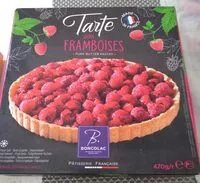Mängden socker i Tarte aux framboises