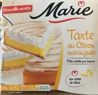 Mängden socker i Tarte au citron meringuée