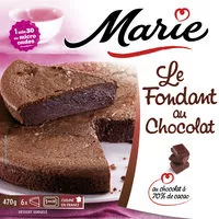 Mängden socker i Fondant au chocolat