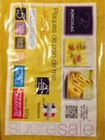 Mängden socker i Plaques de pain de mie jaune